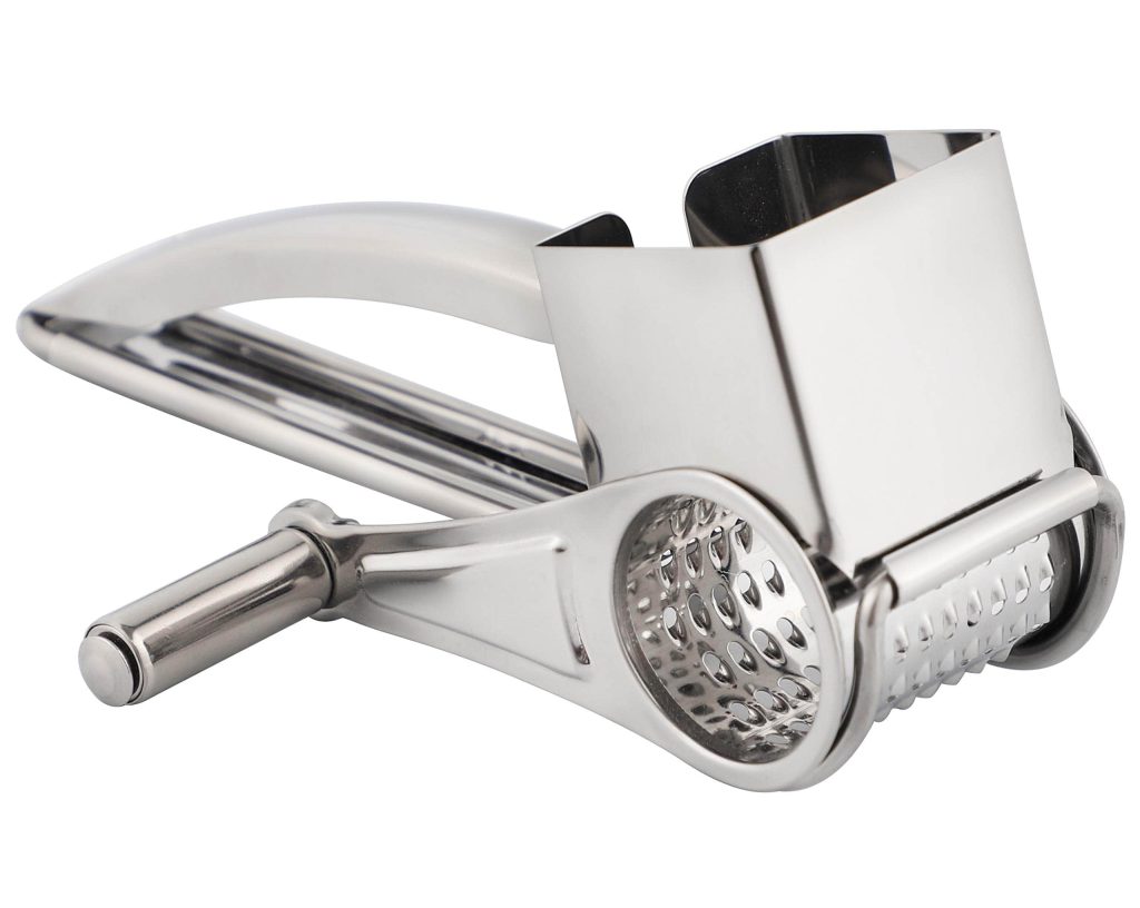 Stainless Steel Rotary Cheese Grater Unlock Culinary Mastery